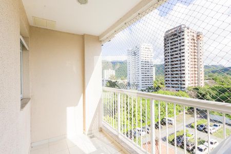 Varanda da Sala de apartamento para alugar com 3 quartos, 65m² em Jacarepaguá, Rio de Janeiro