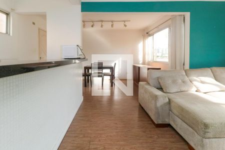 Sala de apartamento para alugar com 1 quarto, 52m² em Alto de Pinheiros, São Paulo