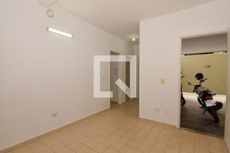 Sala de apartamento para alugar com 1 quarto, 50m² em Parque Enseada, Guarujá