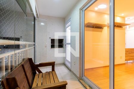 Varanda Gourmet de apartamento à venda com 2 quartos, 61m² em Vila Isa, São Paulo