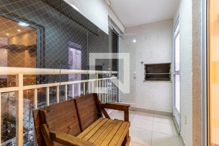 Varanda Gourmet de apartamento à venda com 2 quartos, 61m² em Vila Isa, São Paulo