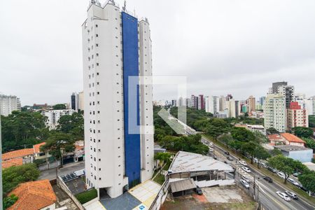 Vista da Varanda de apartamento à venda com 1 quarto, 30m² em Vila Guarani (z Sul), São Paulo
