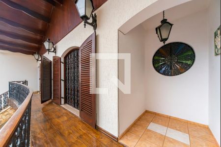 Varanda da Sala de casa à venda com 3 quartos, 350m² em Jardim, Santo André