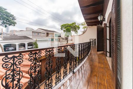 Varanda da Sala de casa à venda com 3 quartos, 350m² em Jardim, Santo André