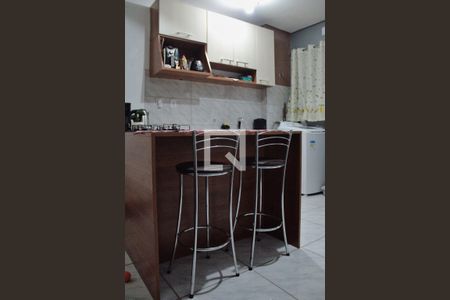 Cozinha de apartamento para alugar com 1 quarto, 45m² em Jardim Algarve, Alvorada