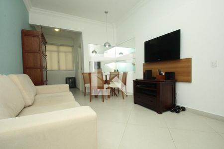 Sala de apartamento à venda com 3 quartos, 74m² em Botafogo, Rio de Janeiro