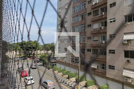 Vista de apartamento para alugar com 3 quartos, 127m² em Gonzaga, Santos