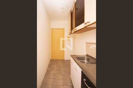 Cozinha de kitnet/studio à venda com 1 quarto, 18m² em Centro Histórico, Porto Alegre