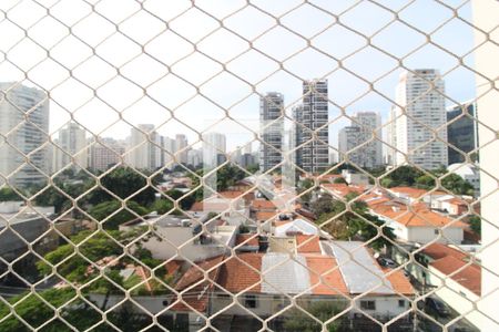 Vista da varanda de apartamento para alugar com 2 quartos, 89m² em Brooklin, São Paulo