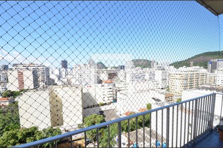 Vista da Varanda de apartamento à venda com 2 quartos, 77m² em Botafogo, Rio de Janeiro