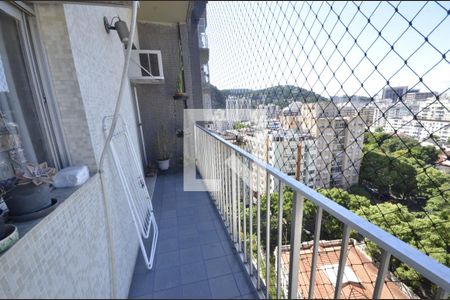 Varanda de apartamento à venda com 2 quartos, 77m² em Botafogo, Rio de Janeiro