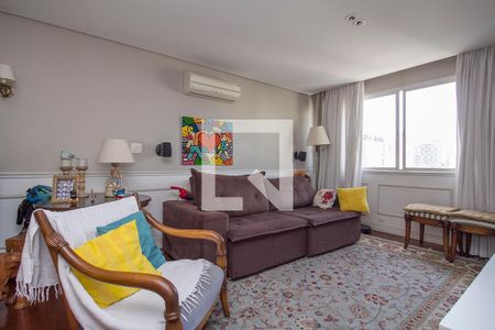 Sala de apartamento à venda com 3 quartos, 116m² em Perdizes, São Paulo