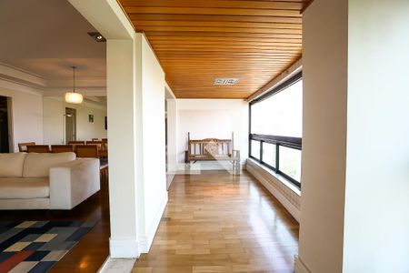 Varanda da Sala de apartamento para alugar com 4 quartos, 290m² em Jardim Morumbi, São Paulo