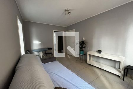 Sala de apartamento à venda com 1 quarto, 40m² em Petrópolis, Porto Alegre