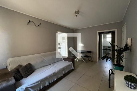 Sala de apartamento à venda com 1 quarto, 40m² em Petrópolis, Porto Alegre