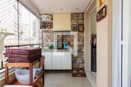 Varanda gourmet de apartamento à venda com 2 quartos, 63m² em Vila Osasco, Osasco