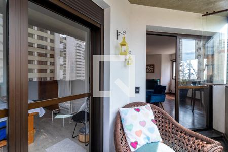 Varanda da Sala de apartamento à venda com 4 quartos, 404m² em Santana, São Paulo