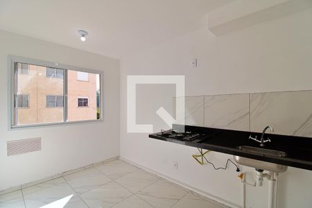 Sala/Cozinha de apartamento para alugar com 1 quarto, 24m² em Paraíso do Morumbi, São Paulo