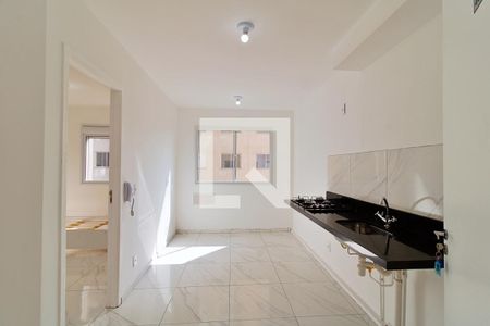 Sala/Cozinha de apartamento para alugar com 1 quarto, 24m² em Paraíso do Morumbi, São Paulo