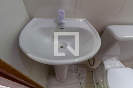 Banheiro de apartamento para alugar com 1 quarto, 34m² em Nova Petrópolis, São Bernardo do Campo