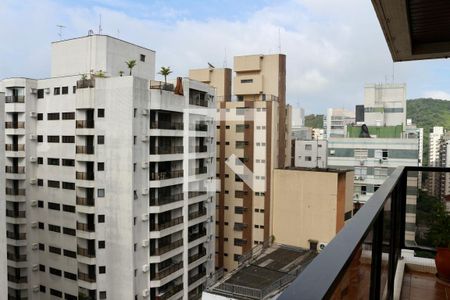 vista da Sacada de apartamento para alugar com 4 quartos, 300m² em Barra Funda, Guarujá