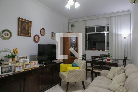 Sala de apartamento para alugar com 2 quartos, 79m² em Campo Grande, Santos