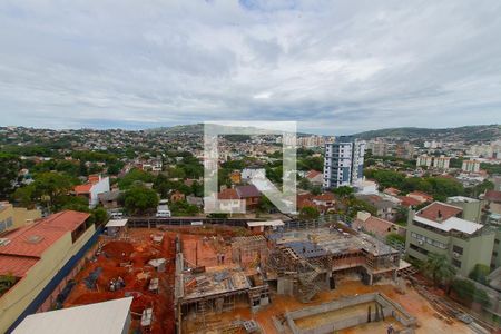 Vista da Sala de apartamento à venda com 2 quartos, 55m² em Petrópolis, Porto Alegre