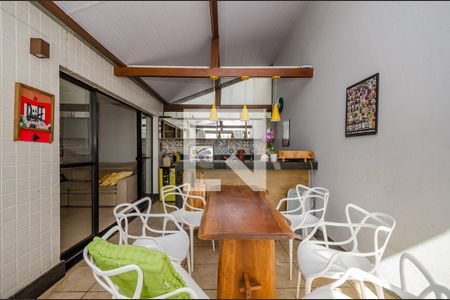 Varanda da Sala de apartamento à venda com 3 quartos, 140m² em Buritis, Belo Horizonte