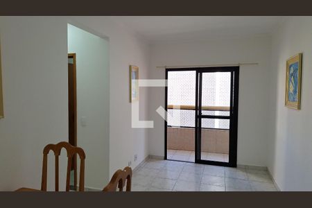 Sala de apartamento para alugar com 1 quarto, 79m² em Tupiry, Praia Grande