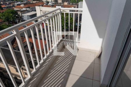 Varanda da Sala de apartamento à venda com 2 quartos, 56m² em Centro, Niterói