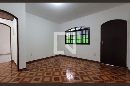 Sala de casa para alugar com 2 quartos, 90m² em Jardim Cristiane, Santo André