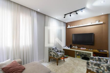 Sala de apartamento à venda com 3 quartos, 114m² em Vila Santo Antonio, Guarulhos