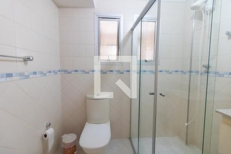 Banheiro  de apartamento à venda com 3 quartos, 124m² em Vila Bastos, Santo André