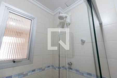 Banheiro  de apartamento à venda com 3 quartos, 124m² em Vila Bastos, Santo André