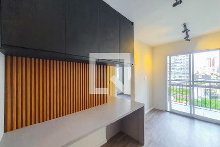 Sala/Cozinha de apartamento para alugar com 1 quarto, 32m² em Vila Mariana, São Paulo