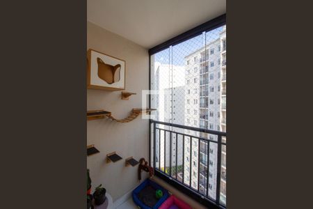 Sala / Varanda de apartamento para alugar com 2 quartos, 64m² em Jardim Norma, São Paulo