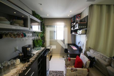 Sala de apartamento para alugar com 2 quartos, 62m² em Jardim Norma, São Paulo