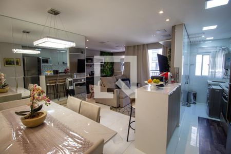 Sala de apartamento para alugar com 2 quartos, 62m² em Jardim Norma, São Paulo