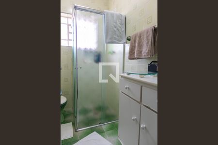 Banheiro da suíte de casa à venda com 3 quartos, 160m² em Parque Vitória, São Paulo