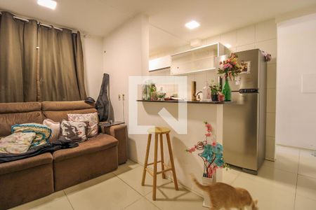 Sala de apartamento à venda com 2 quartos, 44m² em Mato Grande, Canoas