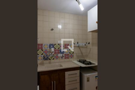 Cozinha de apartamento para alugar com 1 quarto, 32m² em Bela Vista, São Paulo