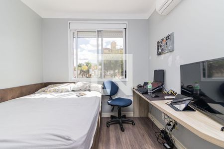 Dormitório2 de apartamento à venda com 3 quartos, 93m² em Teresópolis, Porto Alegre