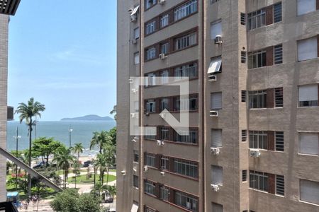 Vista da Sala de apartamento para alugar com 3 quartos, 150m² em Ponta da Praia, Santos