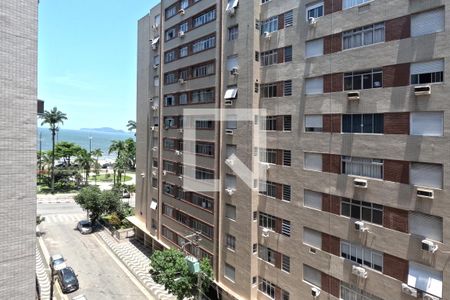 Vista do Quarto 1 de apartamento para alugar com 3 quartos, 150m² em Ponta da Praia, Santos