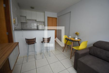 Sala de apartamento para alugar com 1 quarto, 32m² em Norte (águas Claras), Brasília