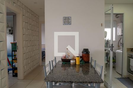 Sala de Jantar de apartamento à venda com 2 quartos, 55m² em Vila Nambi, Jundiaí