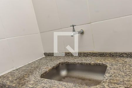 Cozinha de kitnet/studio para alugar com 1 quarto, 25m² em Bela Vista, São Paulo