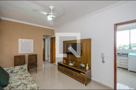 Sala de apartamento à venda com 2 quartos, 73m² em Padre Eustáquio, Belo Horizonte