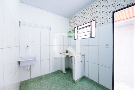Cozinha e Área de Serviço de casa para alugar com 1 quarto, 30m² em Jardim Mourisco, Taubaté