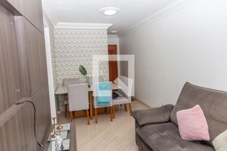 Sala de apartamento para alugar com 3 quartos, 67m² em Canhema, Diadema